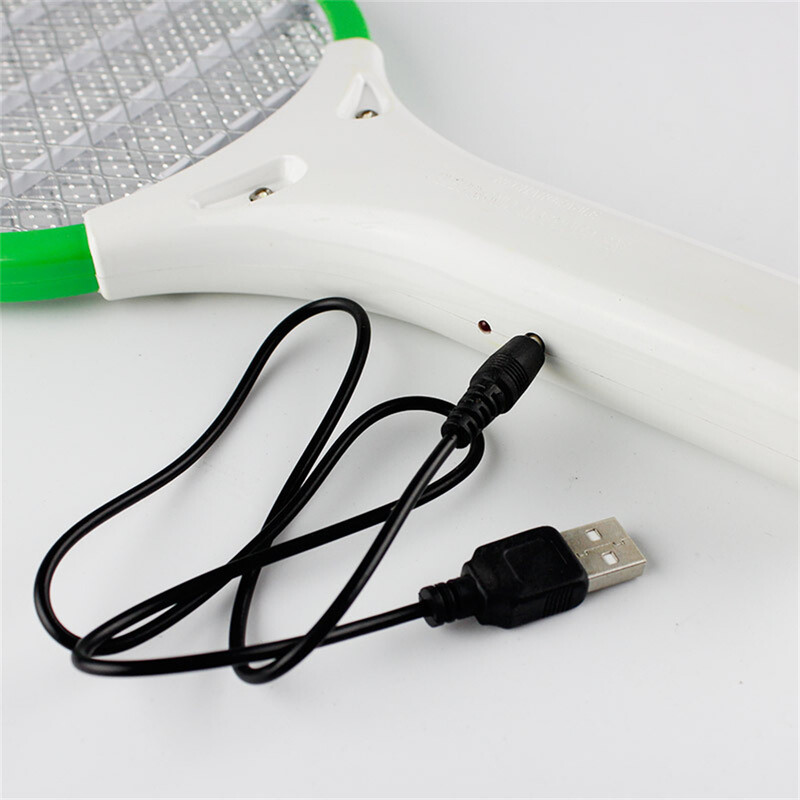 Elektromos Mosquito Swatter Lila Csábító Lámpa Hordozható Hálószoba kültéri poloskazárak Mosquito Racket Kézi