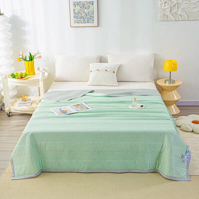 Super Λεπτή κουβέρτα καλοκαιρινής ψύξης Παπλωματοκουβέρτα αναστρέψιμου κρεβατιού Καπιτονέ Coverles Coolles Air Condition Καλοκαιρινό πάπλωμα Κουβέρτα Queen Size