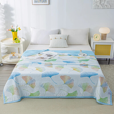 Super Λεπτή κουβέρτα καλοκαιρινής ψύξης Παπλωματοκουβέρτα αναστρέψιμου κρεβατιού Καπιτονέ Coverles Coolles Air Condition Καλοκαιρινό πάπλωμα Κουβέρτα Queen Size