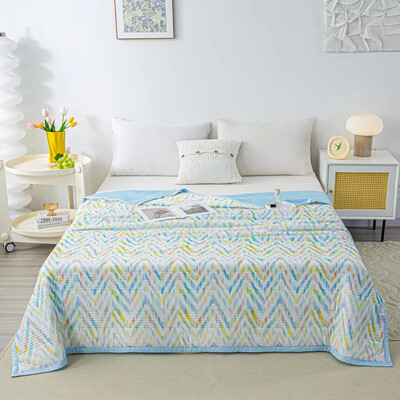 Super Λεπτή κουβέρτα καλοκαιρινής ψύξης Παπλωματοκουβέρτα αναστρέψιμου κρεβατιού Καπιτονέ Coverles Coolles Air Condition Καλοκαιρινό πάπλωμα Κουβέρτα Queen Size