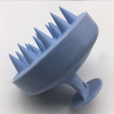 Fejbőr masszázs kefe, szilikon sampon kefe, hosszú haj sampon fésűs fejbőr kefe - Szalon Beauty Tool Fürdőszoba kiegészítők