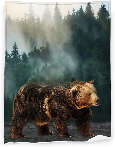 Unistav metsatekk Looduspuu populaarsed päkapikud viskavad sileda pehme hubase prindiga tekk diivanile tooli voodile Kontori sünnipäevakingitused