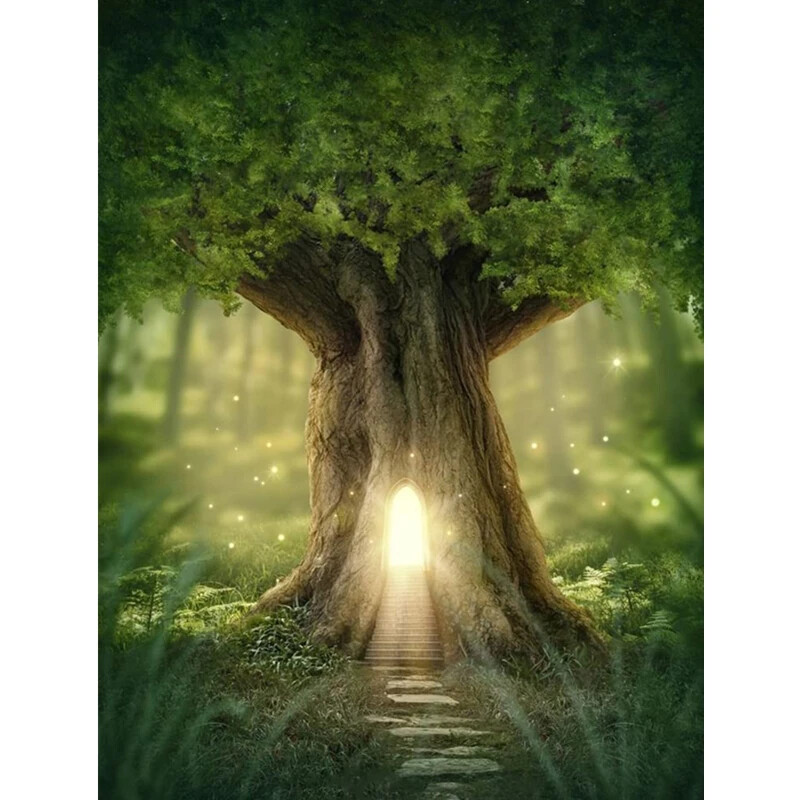 Unistav metsatekk Looduspuu populaarsed päkapikud viskavad sileda pehme hubase prindiga tekk diivanile tooli voodile Kontori sünnipäevakingitused