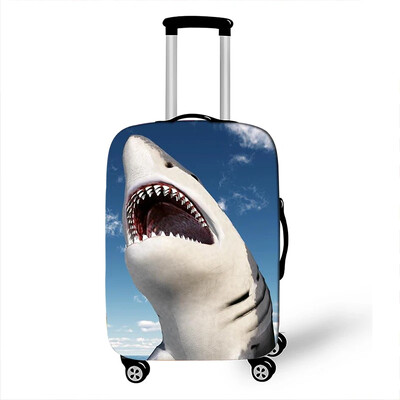 Animal de mare homar / crab / rechin / delfin / broască țestoasă husă pentru bagaje pentru călătorie, plajă, valiză elastică huse de protecție