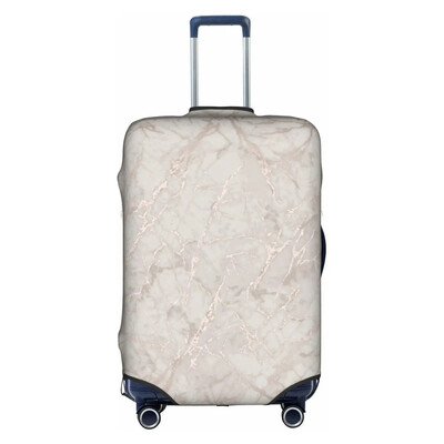 Husă pentru bagaje din marmură aurie, elastică, lavabilă, protector pentru valiză, anti-zgârieturi, pentru valiza de 18-32 inci