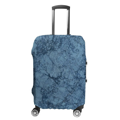 Husă pentru bagaje din marmură aurie, elastică, lavabilă, protector pentru valiză, anti-zgârieturi, pentru valiza de 18-32 inci