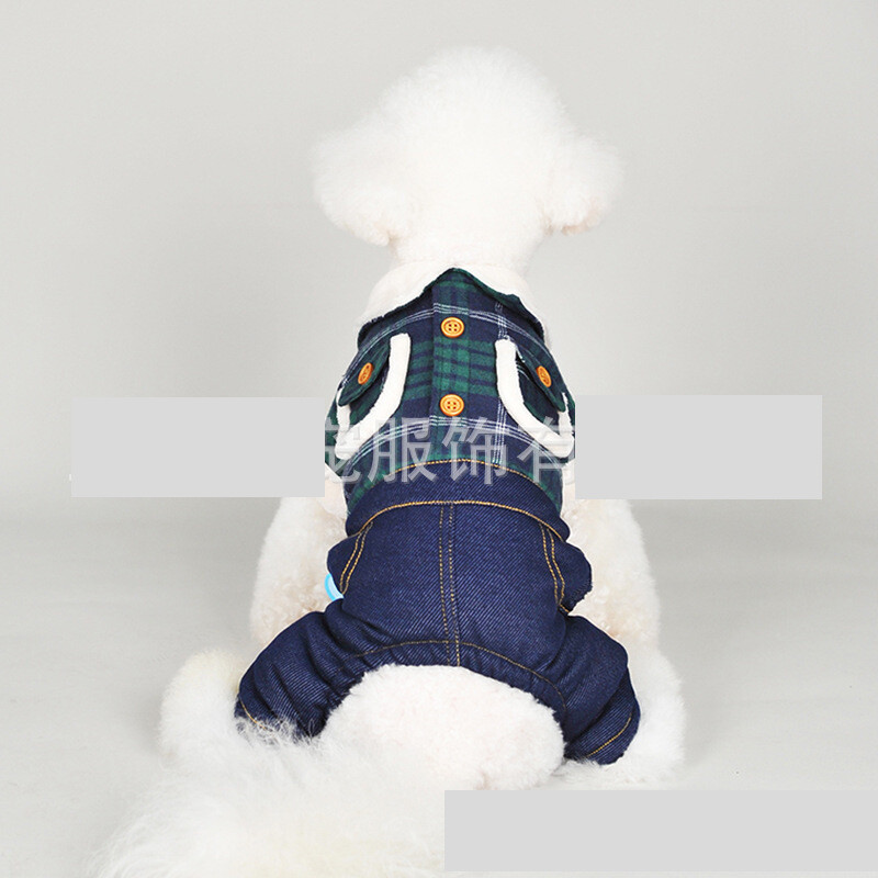 dviejų sluoksnių baltai puoštas languotas kostiumas su kišene