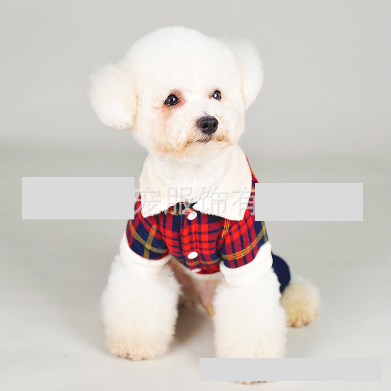 dviejų sluoksnių baltai puoštas languotas kostiumas su kišene