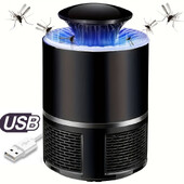 USB maitinama tyli nuo uodų atbaidanti lempa – automatinė, naudojama viduje ir lauke, nereikia baterijų