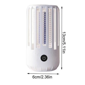 3000V 5W Fly Zapper 360 Lighting USB Electric Fly Zapper Αδιάβροχο Fruit Fly Zapper Φορητό Fly Traps Ηλεκτρικό κουνουπιοφόρο