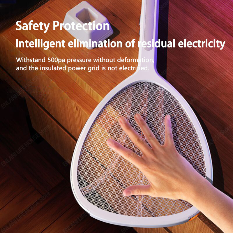 „Trys viename“ elektros tinklo elektrinio uodų naikintuvo išplėtimas su C TYPE-C įkraunamu musių svaidikliu uodų raketės vabzdžių naikintuvu