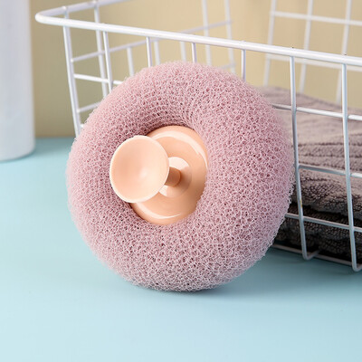 Okrúhle mäkké sieťované ručné guľôčky do kúpeľa, čistiaca kefa na sprchovací kút, čistič tela, exfoliačné čističe, guľôčky do kúpeľa, doplnky do kúpeľa