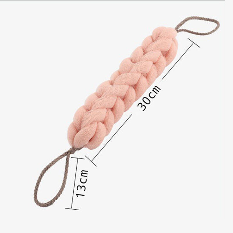 1kom Mekana traka za leđa Piling za kupanje Bogati mjehurići Četka za tijelo Šipke za tuširanje Mesh Puff Piling Masažna lopta za kupanje Cvijet Kupaonica