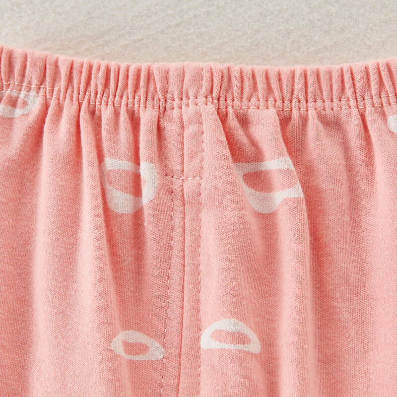 hibobi 2 dalių Vaikiški rūbai Vaikiški apatinio trikotažo komplektas Kūdikių mergaičių rudeniniai rūbai Ilgos kelnės pižama Namų drabužiai