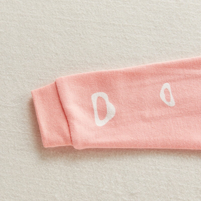 hibobi 2 dalių Vaikiški rūbai Vaikiški apatinio trikotažo komplektas Kūdikių mergaičių rudeniniai rūbai Ilgos kelnės pižama Namų drabužiai