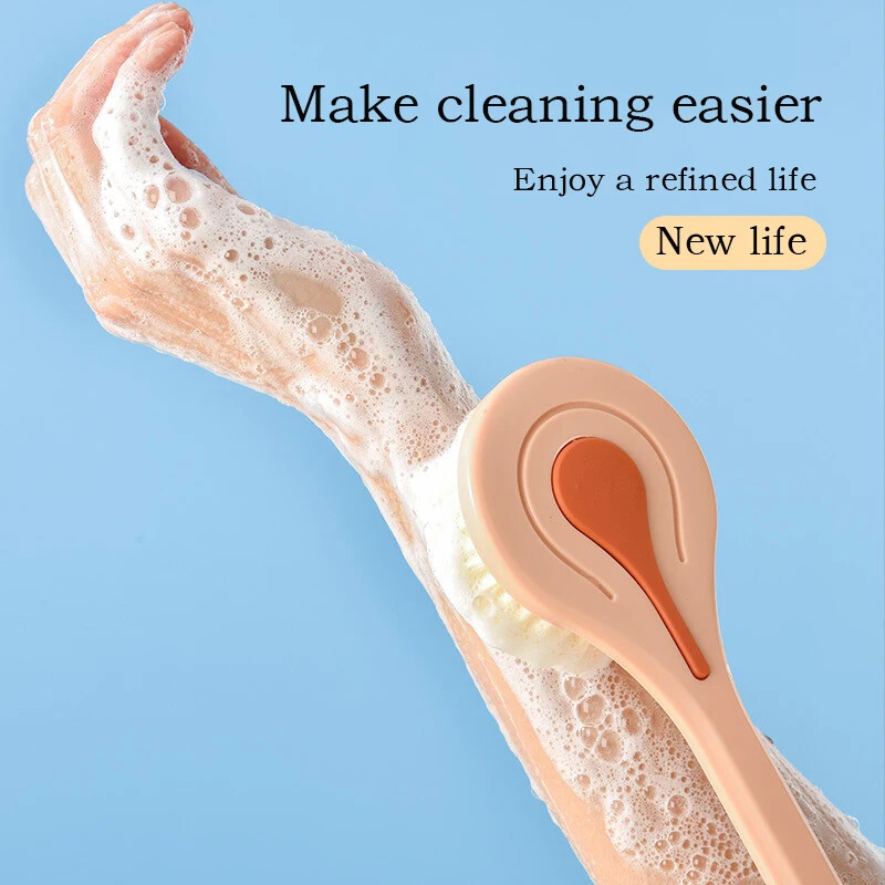 Četka za kupanje Duga ručka Meka kosa Lopta za kupanje za leđa Kupaonske četke za tijelo Piling od blata Masaža četkom za leđa