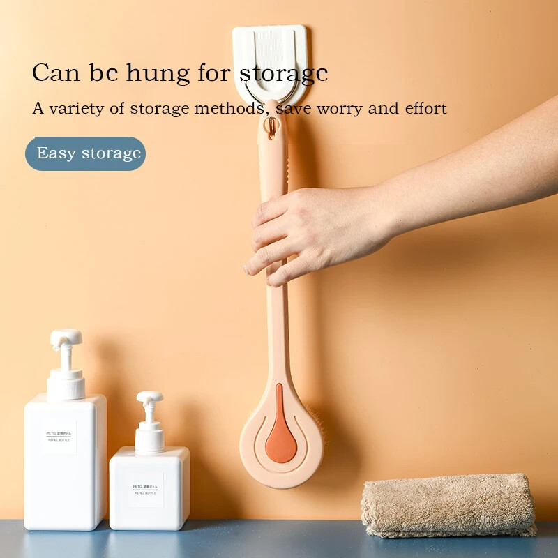 Četka za kupanje Duga ručka Meka kosa Lopta za kupanje za leđa Kupaonske četke za tijelo Piling od blata Masaža četkom za leđa