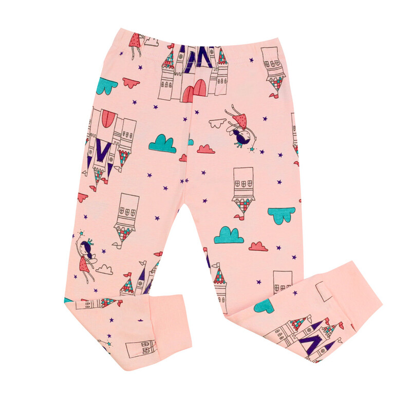 Keturių sezonų kūdikių pižamų rinkiniai Vaikiški miegui skirti vaikiški naktiniai drabužiai Princess namų drabužiai kūdikių naktiniai vaikiški drabužių rinkiniai