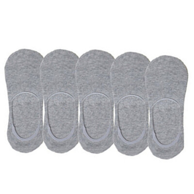 Ακολουθήστε το Foot Sport Socks Ανδρικές κάλτσες Running Invisible Ανδρικές κάλτσες 5 ζευγαριών Αντιολισθητικές κάλτσες ανδρικές σιλικόνης μονόχρωμες καλοκαιρινές κάλτσες Unisex