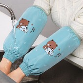 1 pár lerakódásgátló ujjvédő vízálló rajzfilm mintás ujjvédő szennyeződésnek ellenálló védő mandzsetta kialakítása kézi ujjak