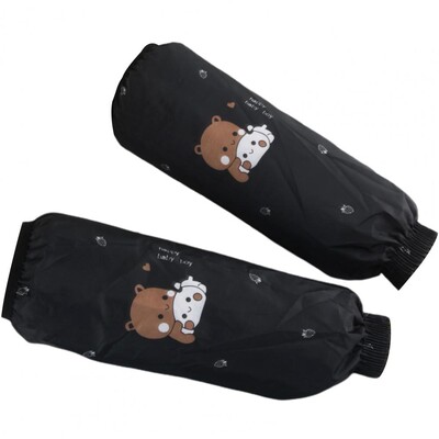 1 pár lerakódásgátló ujjvédő vízálló rajzfilm mintás ujjvédő szennyeződésnek ellenálló védő mandzsetta kialakítása kézi ujjak