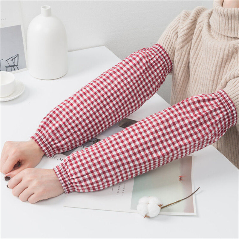 Bumbac pur zăbrele Jacquard Lucru cu patru ace Rezistent la murdărie Antifouling Rezistent la praf Accesorii de bucătărie Manșon Manșă capac braț