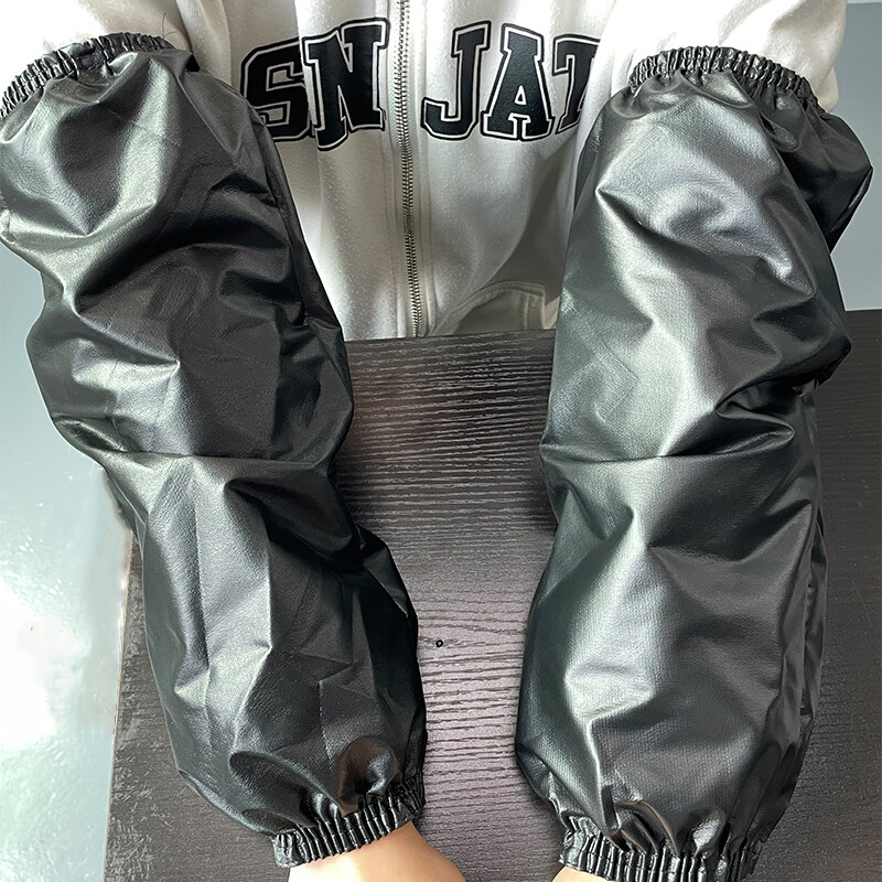 1 pora neperšlampamų rankovių, suaugusiųjų rankovės, storas paltas, vandeniui ir aliejui atsparūs rankogaliai, buitinė virtuvės valymo priemonė