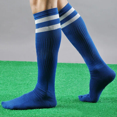 Μακριές κάλτσες Άνδρες Γυναίκες Παιδικά Casual ριγέ μακρύ σωλήνα Κάλτσες Επαγγελματικές κάλτσες ποδοσφαίρου λακρός Knee ψηλές κάλτσες Terylene + spandex
