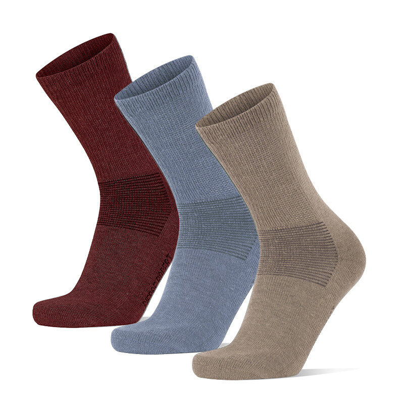 Κάλτσες πεζοπορίας από μαλλί Merino Ανδρικές Γυναικείες χειμερινές θερμικές κάλτσες Moisture Wicking Crew Cushioned κάλτσες για σκι Κάλτσες ταξιδιού για μπότες