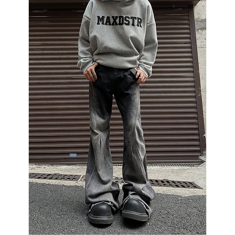 2024-es amerikai vintage, magas derekú, egyenes farmer Női, hétköznapi bő farmer nadrág Y2K széles szárú, grunge High Street stílusú nadrág