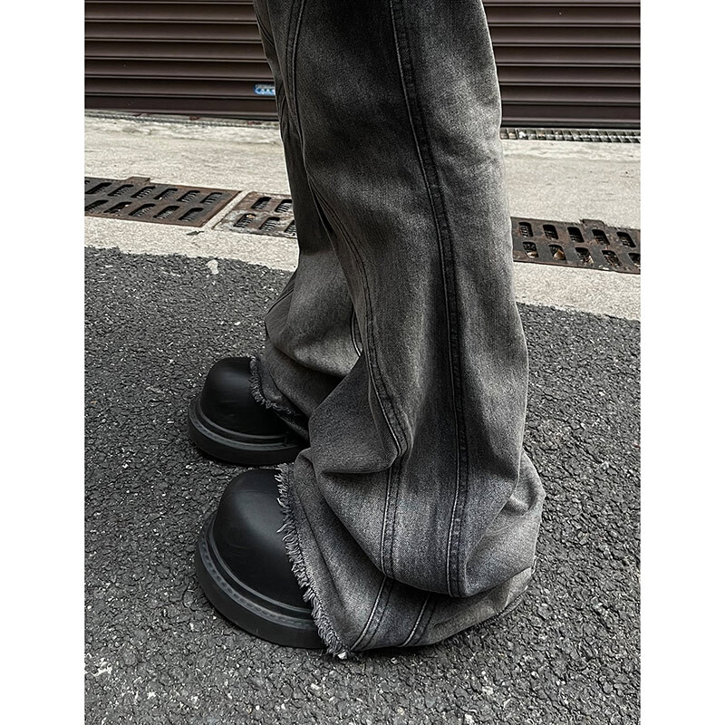 2024-es amerikai vintage, magas derekú, egyenes farmer Női, hétköznapi bő farmer nadrág Y2K széles szárú, grunge High Street stílusú nadrág