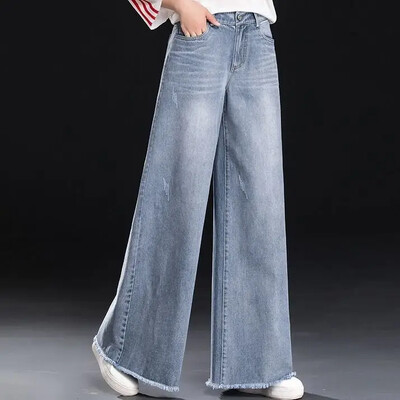 Mom džínsy Baggy nohavice Denim kórejské ženy Y2k vysoký pás žena Kórea Dongdaemun 2023 nové 21. storočia streetwear nohavice šik elegantné 90. roky