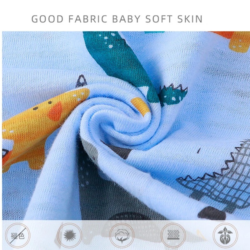 2 dalių rinkinys Minkštos medvilnės pižamos vaikams berniukams mergaitėms kūdikiams pavasario rudeniui animacinių filmų ilgomis rankovėmis namų miegui skirtų drabužių rinkinys 0-6Y