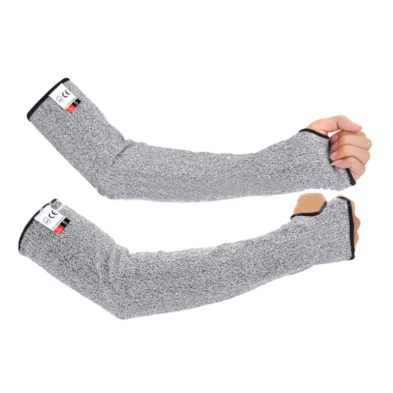 2 DB Biztonsági Kar hüvely Vágásgátló Szúrásbiztos Védő Karvédő Védőkar Vágásgátló Védőkesztyűk