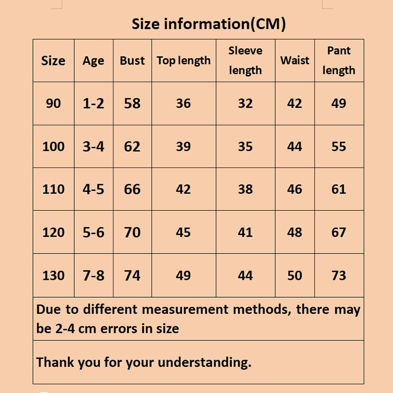 Lányos pizsama őszi hosszú nadrág hosszú ujjú lányok 2 DB ruhakészlet pamut szövet Unikornis mintás lány ruhakészlet