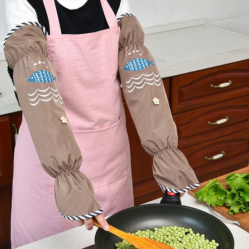 Varrukad Toiduõli Pritsmekindlad Kindad Toiduvalmistamise Käekaitsed Pikad Köök Veekindlad ja saastumisvastased Varrukad Naiste Varrukad