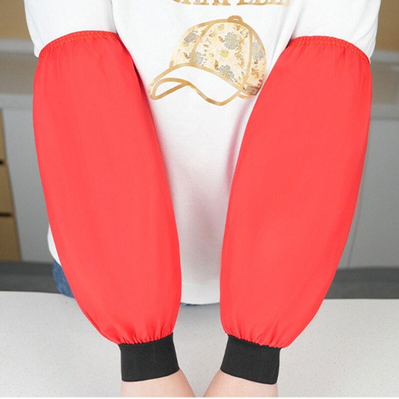 Storos viršutinės rankovės vandeniui atsparios alyvos rankogaliai Namų virtuvės valymo priedai Neperšlampamos rankovės Rankovės suaugusiems