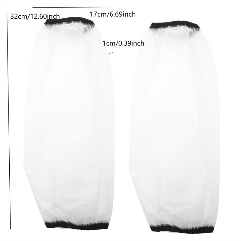 2 poros TPU vandeniui atsparios rankovės, apsaugančios nuo nešvarumų namų ruošoje Valymo rankovės rankovės Rankovės rankogalių svirties dangtelis Virtuvės prijuostės priedai