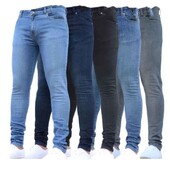 Pánske ležérne nohavice s jednofarebným strihom, strečové džínsy, úzke pracovné nohavice, pánske pranie, slim fit, džínsy so zipsom, pánske oblečenie