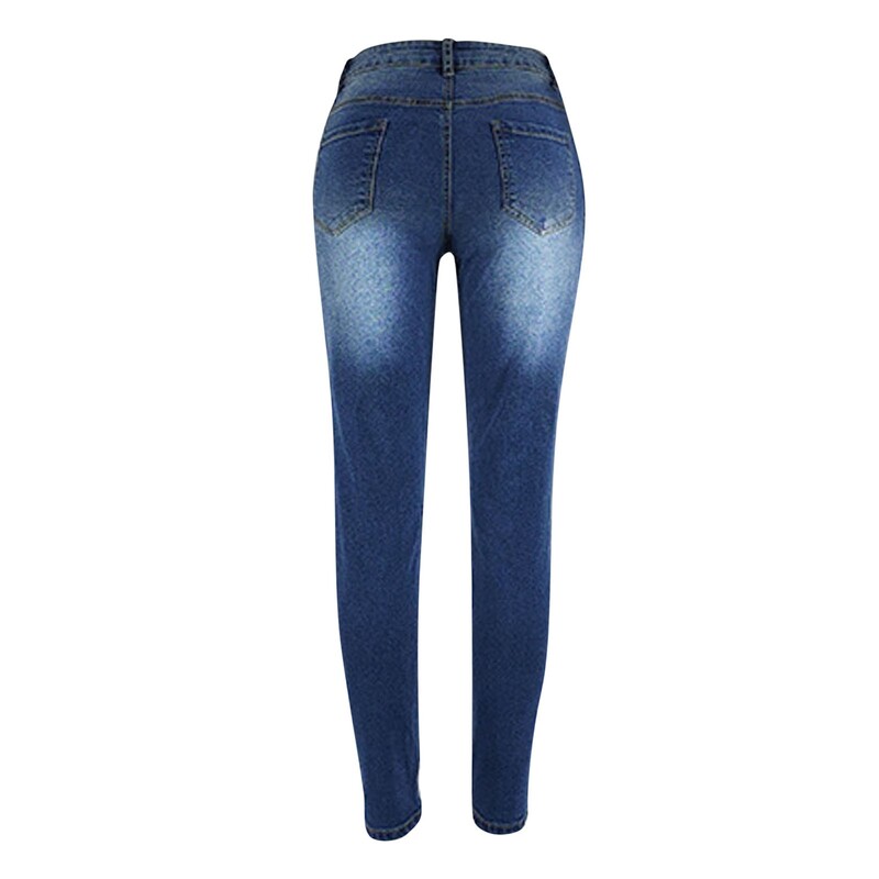 Blugi noi pentru femei Pantaloni strâmți din denim Haine pentru femei Moda spălare în apă Pantaloni sexy din denim Blugi mărimi mari джинси