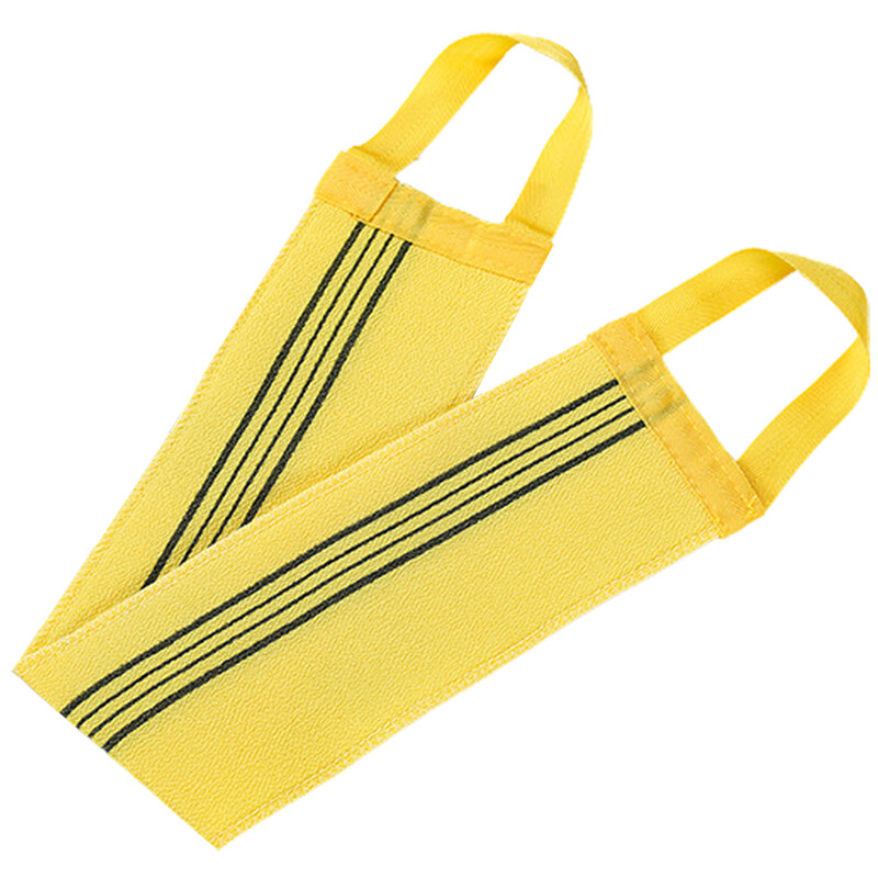 Hátradírozó súroló zuhanytörölköző, újrafelhasználható fürdőkendő Testtisztítás mosósúroló törölköző fürdőtartozék Véletlen szín