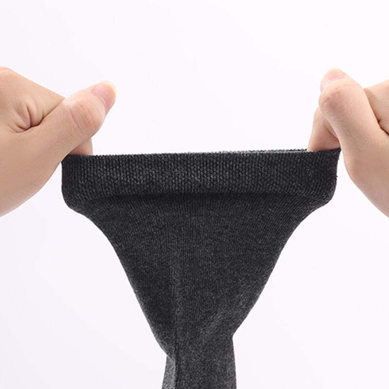 5 pari čistih boja visokokvalitetnih ženskih i muških pamučnih čarapa, mekih prozračnih antibakterijskih crnih poslovnih muških čarapa