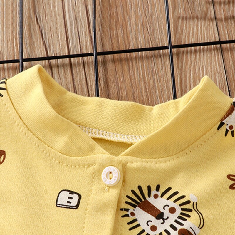 Pavasario rudens mergaičių pižamų rinkinys Vienspalvis medvilninis miegui skirtas rūbų komplektas O formos kaklelis ilgomis rankovėmis viršus+ kelnės Minkšti laisvalaikio drabužiai vaikams 25M-12Y