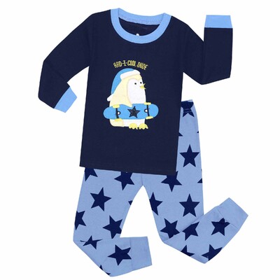 Toddler Baby Girls Pidžamas komplekti Bērnu apģērbi Meiteņu guļamveļa Dzīvnieku multfilma Mājas apģērbi Bērnu Naktsveļa Bērnu pidžamas Bērnu Pidžamas