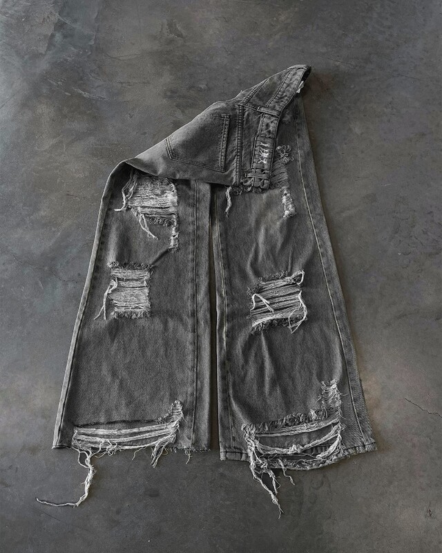 Americké retro punkové pouličné štýlové roztrhané džínsy pánske módne trendy značky rovných nohavíc džínsy hip hop ležérne voľné nohavice so širokými nohavicami