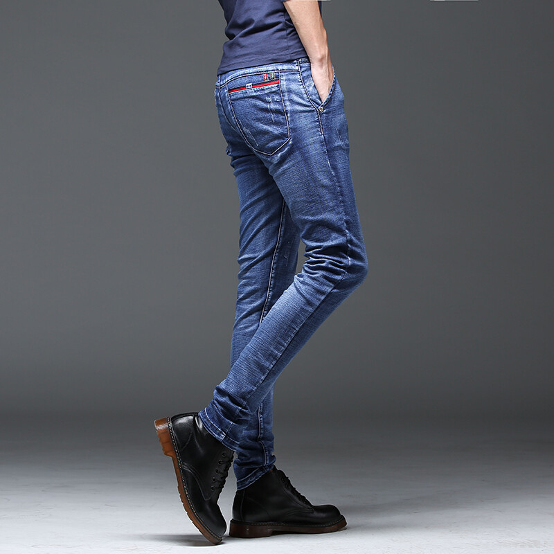 Farmer farmer Férfi elasztikus alkalmi nadrágok Újdonság divat Kiváló minőségű Daily Silm Dropship