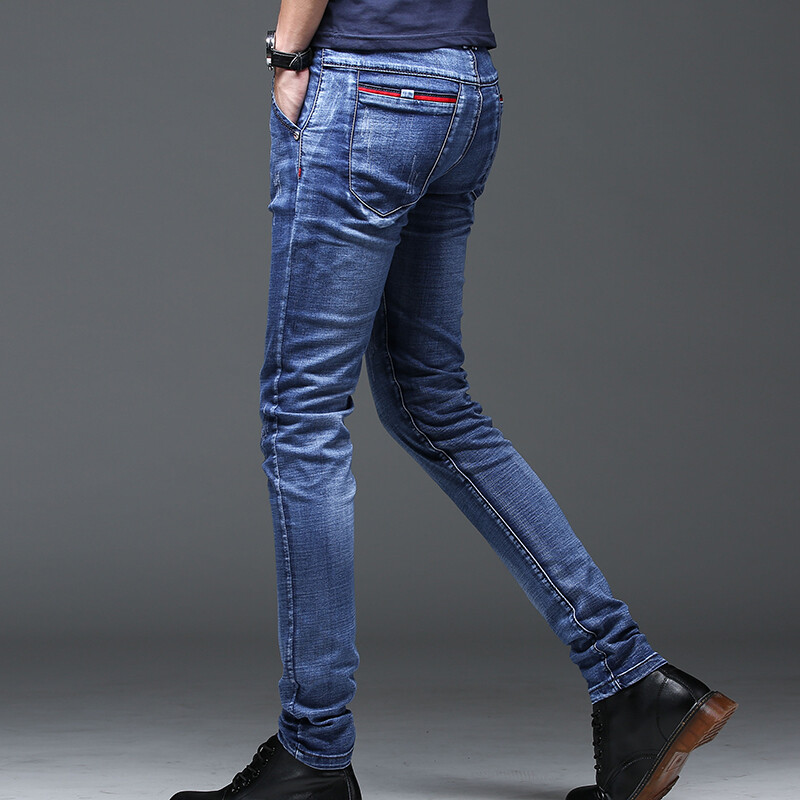 Farmer farmer Férfi elasztikus alkalmi nadrágok Újdonság divat Kiváló minőségű Daily Silm Dropship