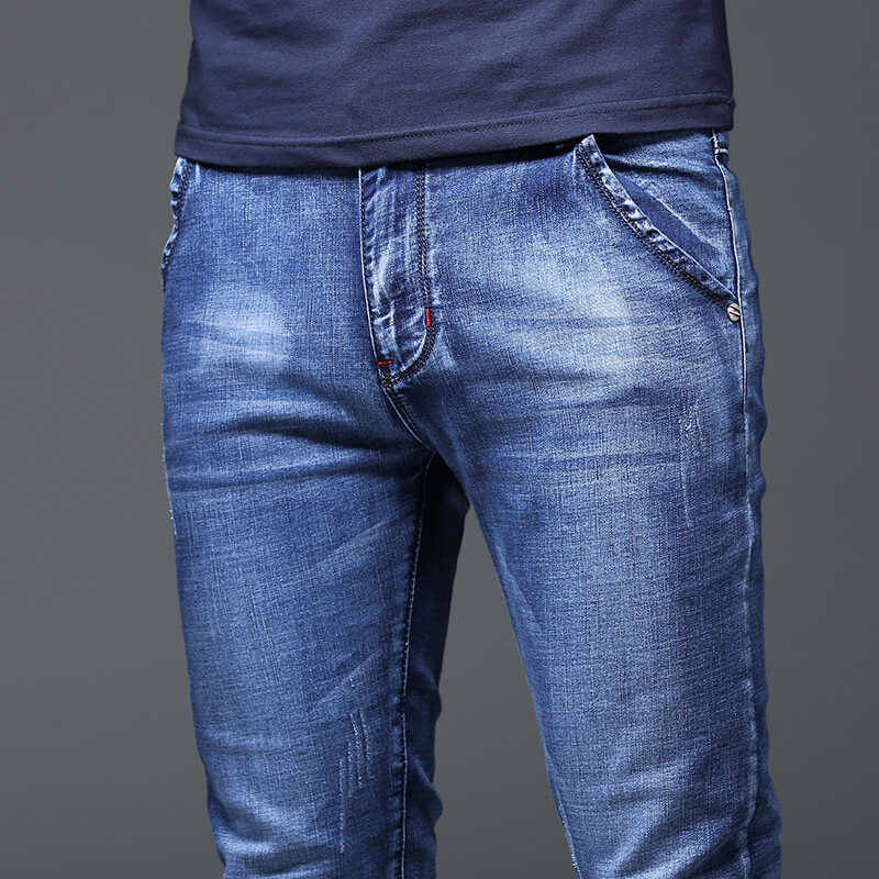 Farmer farmer Férfi elasztikus alkalmi nadrágok Újdonság divat Kiváló minőségű Daily Silm Dropship