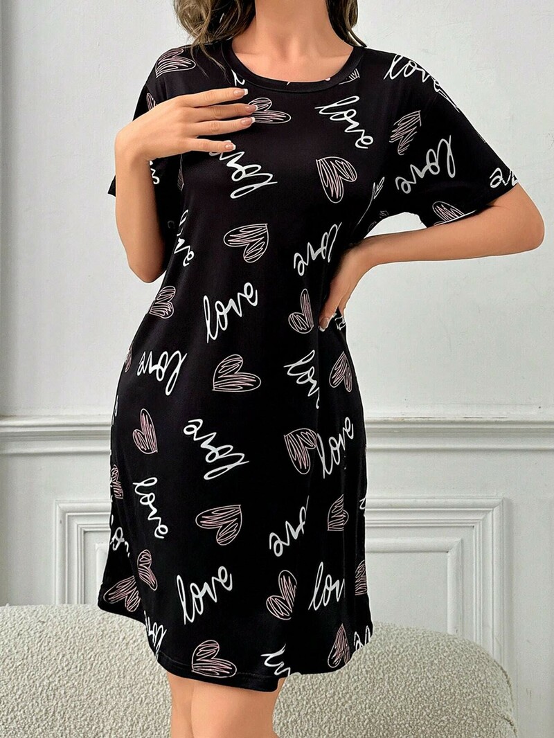 Dámske pyžamo nový dizajn sukne domáce šaty elegantné ležérne nočné šaty