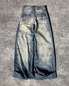 2023-as amerikai New Style Star Hot Diamond Jeans Férfi Y2K High Street Fashion márka Retro nadrág Alkalmi bő, széles szárú nadrág